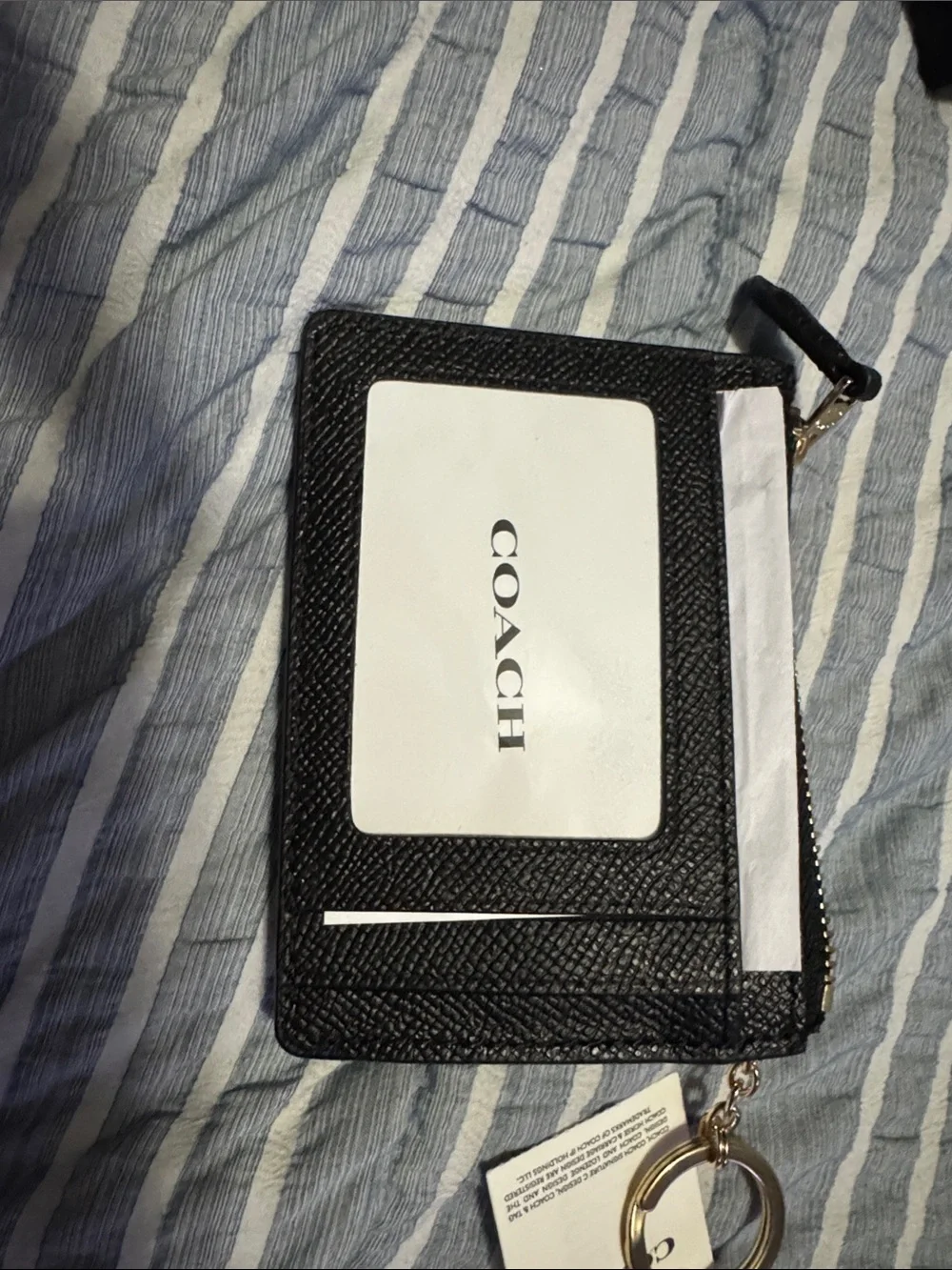 Coach sleek card